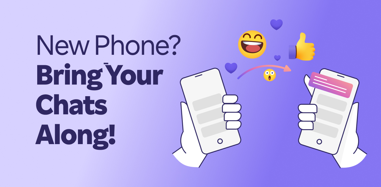 Transfer history from old device